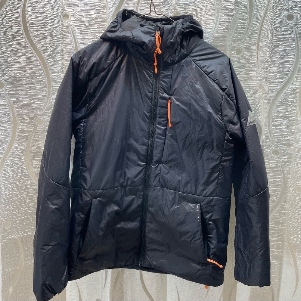 Orage Gilltek Primaloft Insulated Jacket Mens XS‎ Black Excellent Hooded Puffer